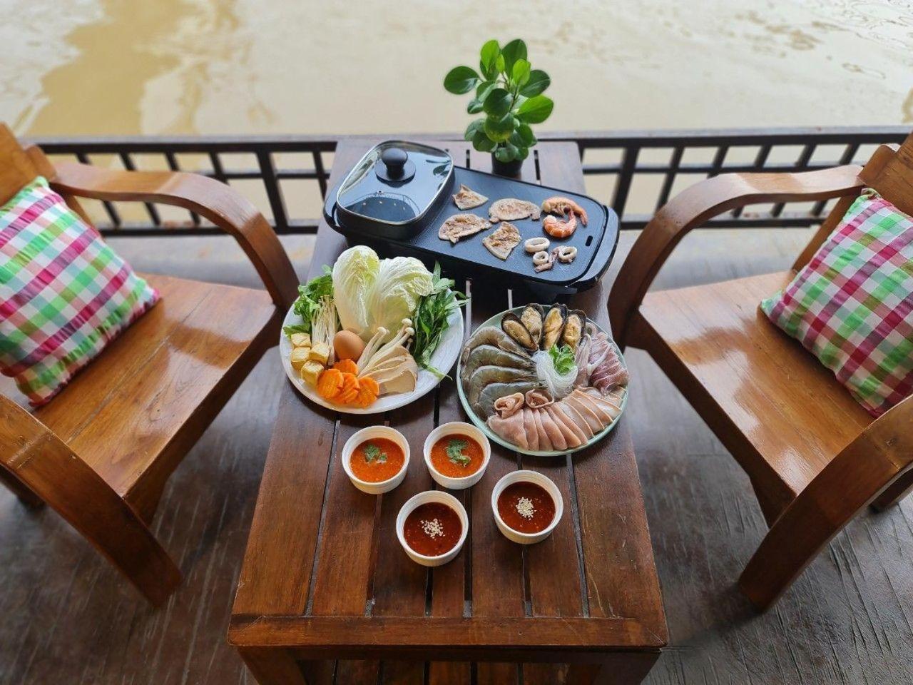 Thanicha Resort Amphawa Samut Songkhram Extérieur photo